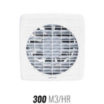 Maxair 150mm White Window Exhaust Fan with Pull Cord