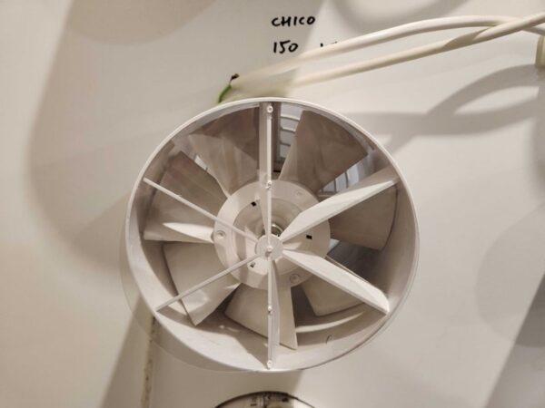 Chico Exhaust Fan 150mm White with Timer