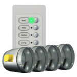 Electronic Zoning Kit for 4 Rooms - 150mm Dampers