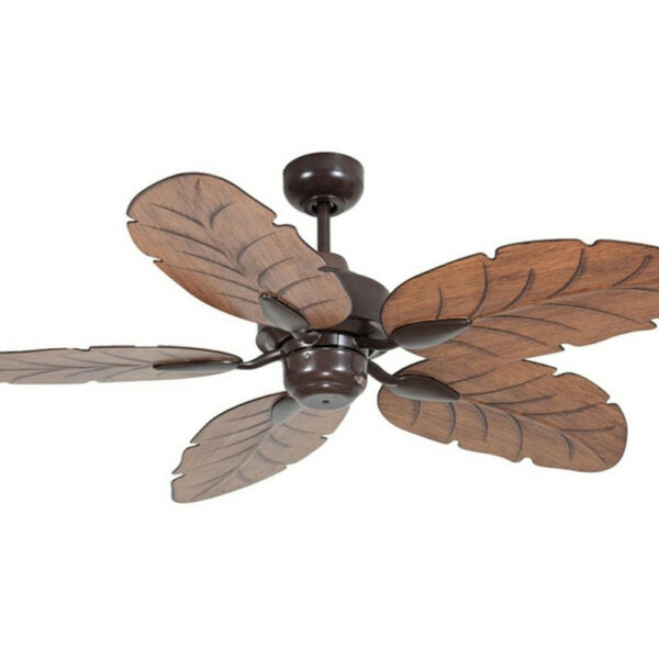 Cooya Ceiling Fan with Wall Control - Brown 52"