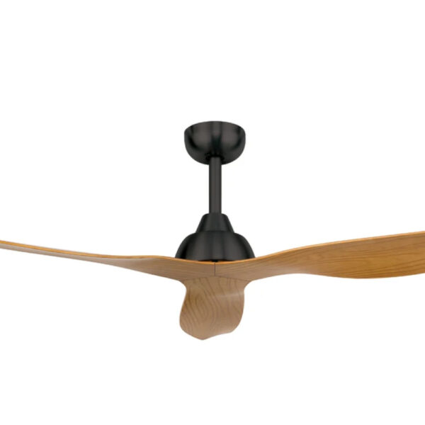 Bahama DC Ceiling Fan with Remote - Charcoal Motor with Maple Blades 52"