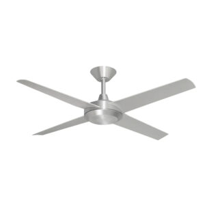 Hunter Pacific Concept AC Ceiling Fan - Brushed Aluminium with Silver Blades 52"