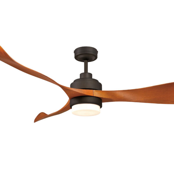 Eagle V2 DC Ceiling Fan with LED Light and Remote - Oil Rubbed Bronze 56"