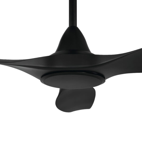 Noosa DC Ceiling Fan With Remote - Black 52"