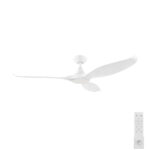Noosa DC Ceiling Fan With Remote - White 60"