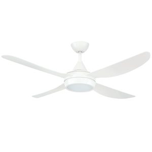 Vector Ceiling Fan- LED light - White 48"