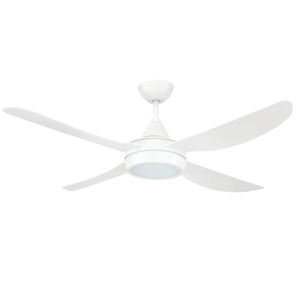 Vector Ceiling Fan- LED light - White 48"