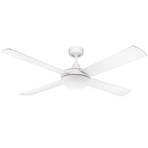 Fanco Urban 2 AC Ceiling Fan With CCT LED Light - White 52"
