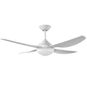 Harmony II Ceiling Fan With LED Light and Wall Control - White 48"