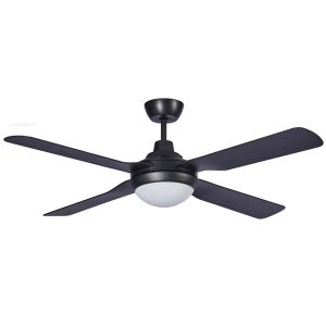 Discovery Ceiling Fan with CCT LED Light - Coolmaster - Black -48"