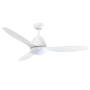 Martec Elite Ceiling Fan With LED - White 48"