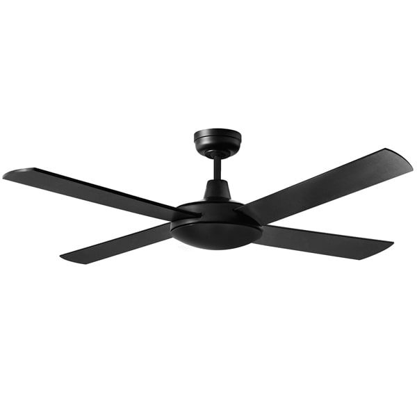 Lifestyle 52" Matte Black Ceiling Fan by Martec Australia