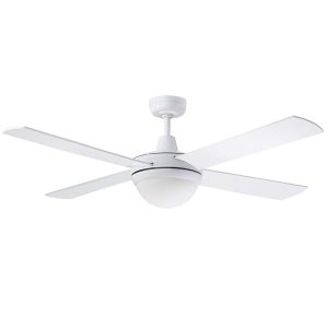 Lifestyle Ceiling Fan With Light (E27) - White 52"