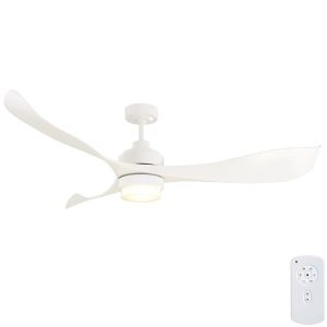 Eagle DC Ceiling Fan With LED And Remote - White 55"