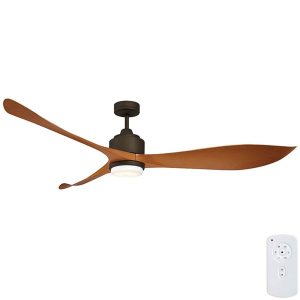Eagle XL DC Ceiling Fan with LED Light & Remote - Oil Rubbed Bronze 66"