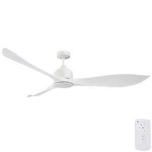 Eagle XL DC Ceiling Fan With Remote - White 65"