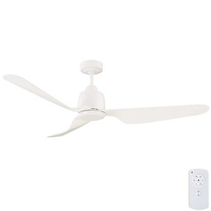 Manly DC Ceiling Fan With Remote - White 52"