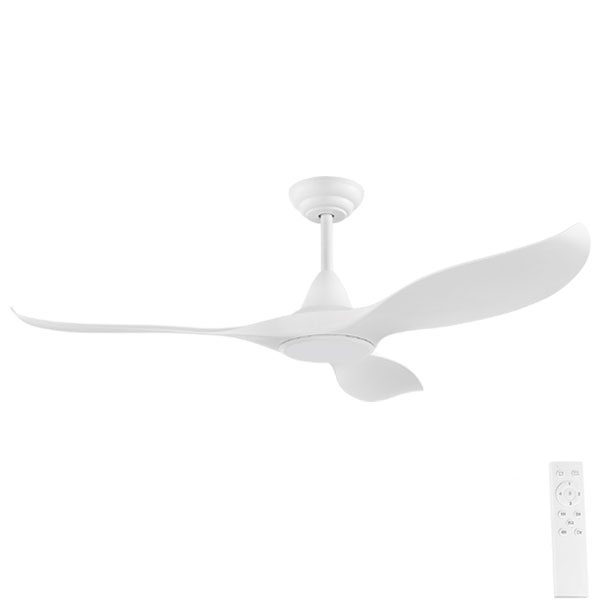 Noosa DC Ceiling Fan With Remote - White 52"