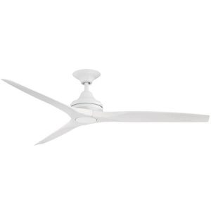 Spitfire V2 Ceiling Fan - Matte White With White Wash Plastic Blades 60"