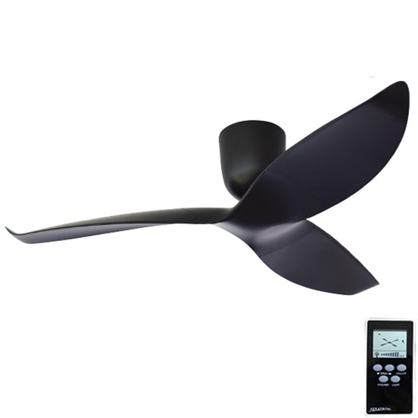 AE3+ Aeratron 60" Black DC Ceiling Fan With Remote