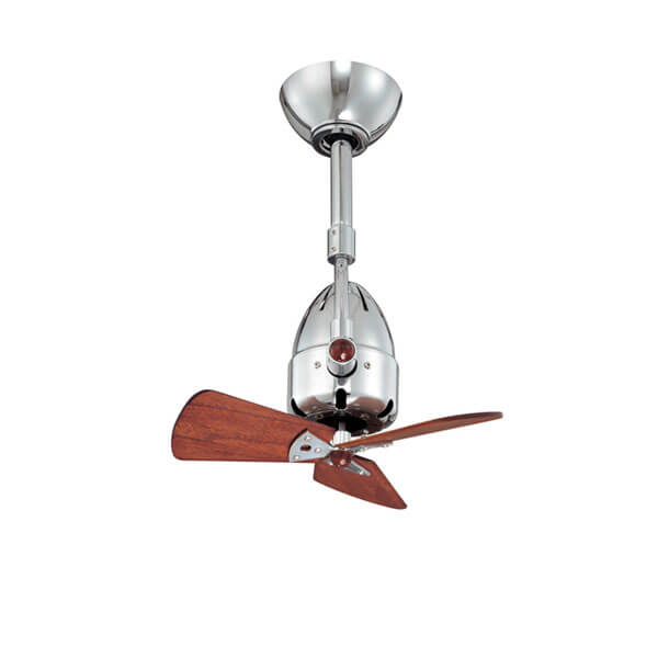 Atlas Diane Ceiling Fan Timber in Brushed Nickel Timber Blades