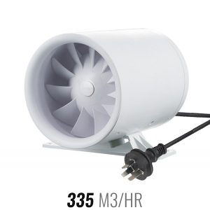 Axial VKO Quietline Inline Fan 150mm with Lead & Plug