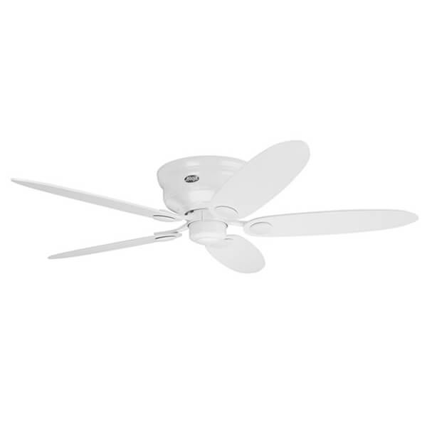Low Profile Ceiling Fan - White 52"