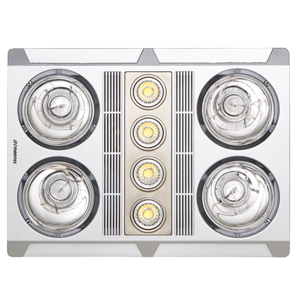 Martec Profile Plus 4 Exhaust Fan Silver | Fansonline Australia