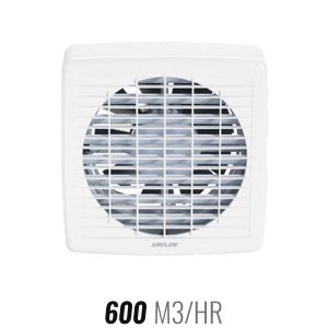 Maxair 190mm White Window Exhaust Fan with Pull Cord