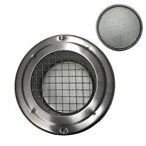 Mesh Vent Stainless Steel 100mm with Cinder Mesh