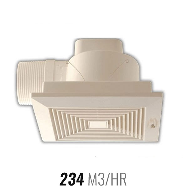 Polyaire Derby 150 Ceiling Exhaust Fan White