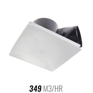 Rapid Response Ceiling Exhaust Fan Square - White