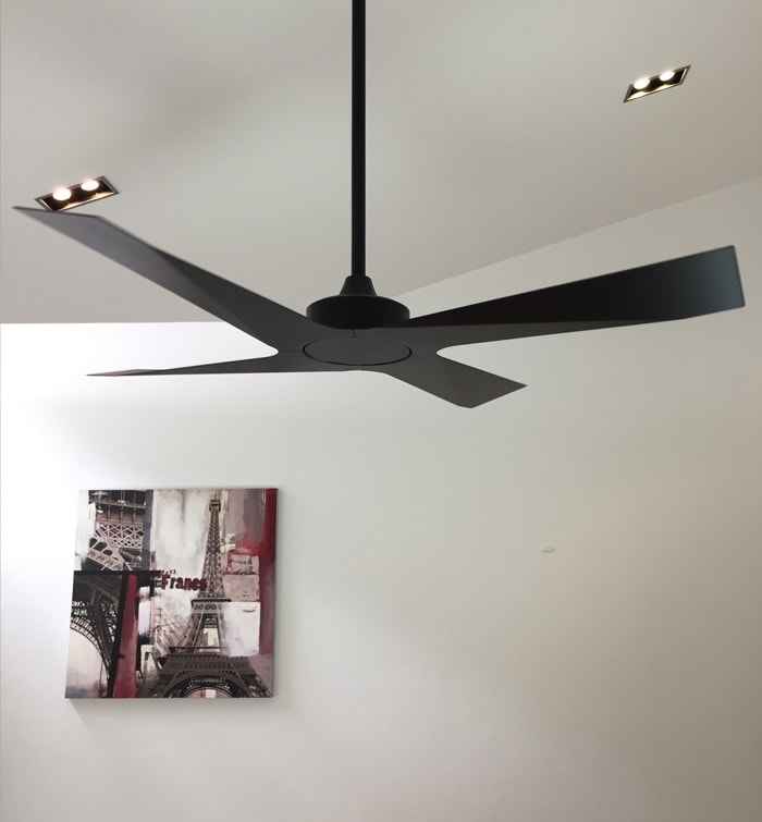 modn 4 ceiling fan black