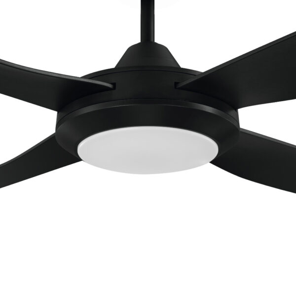 Bondi Ceiling Fan With CCT LED - Black 48"