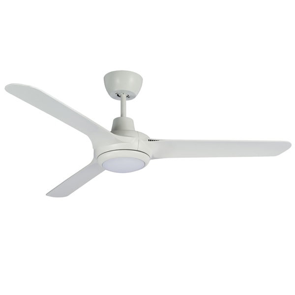 Cruise Ceiling Fan With 15W CCT LED Light - White 56"