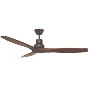 Mercury Ceiling Fan -Oil Rubbed Bronze with Rich Timber Blades 52"