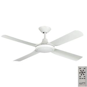 Next Creation DC Ceiling Fan with LED Light -White 52"