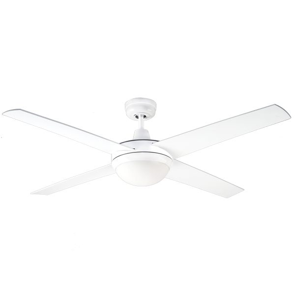 Fanco Urban 2 Outdoor ABS Blade Ceiling Fan White 48" with E27 Light