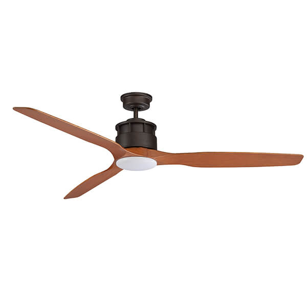 Governor Ceiling Fan with CCT LED Light - Old Bronze 60"