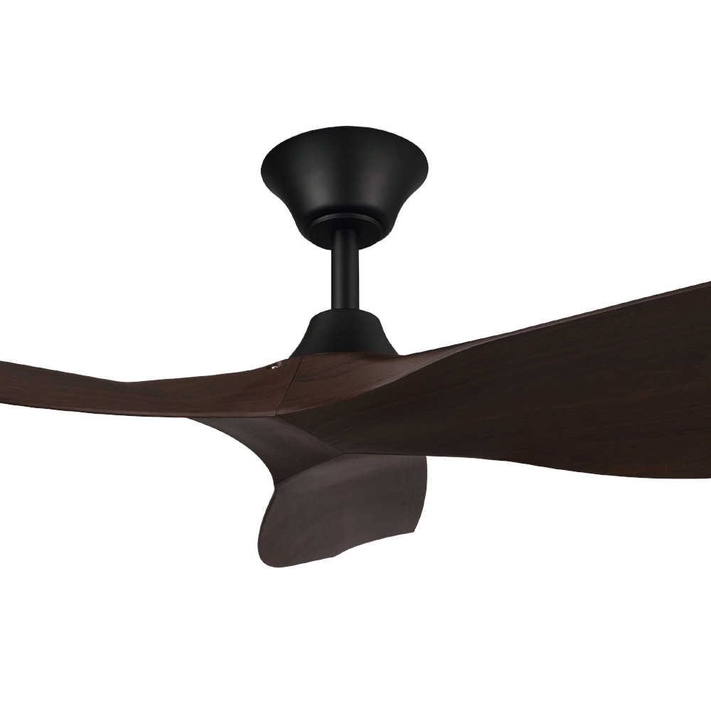 eglo-cabarita-dc-ceiling-fan-with-remote-black-with-koa-blades-50-inch-motor