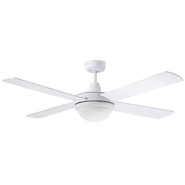 Lifestyle Ceiling Fan With CCT LED Light - White 52"