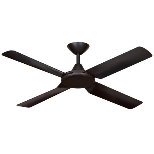 New Image V2 DC Ceiling Fan - Black 52" with Remote