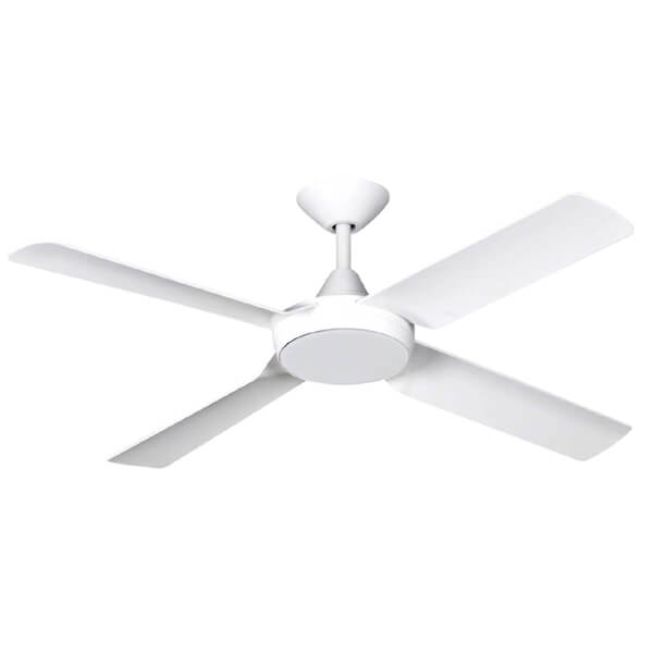 New Image V2 DC Ceiling Fan with LED Light - White 52" (Remote)