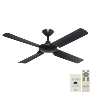 Hunter Pacific Next Creation V2 DC Ceiling Fan with Remote and Wall Control - White 52"
