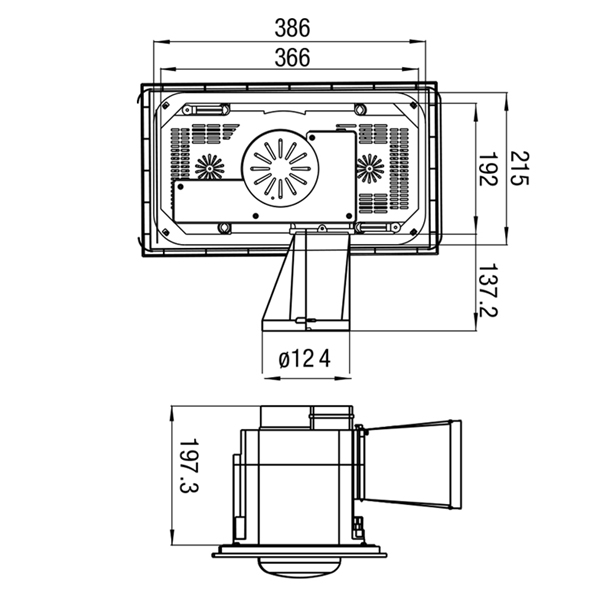Martec Forme 2 (3in1) White Exhaust Fan Australia