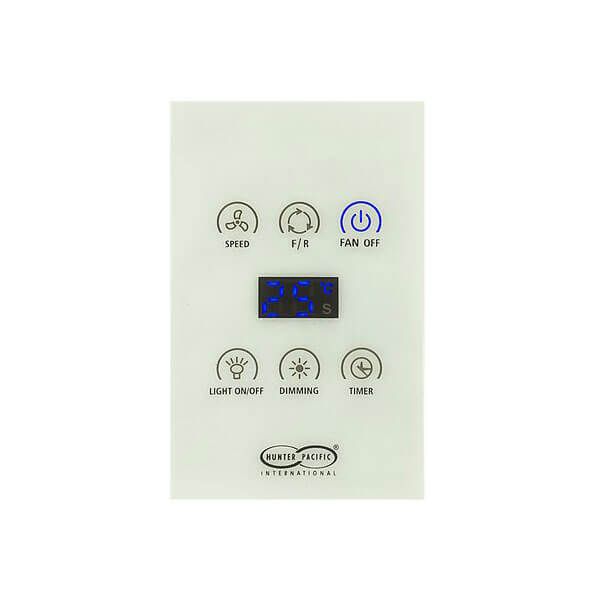 Next Creation V2 DC Ceiling Fan - White" 52" (Remote and Wall Control)