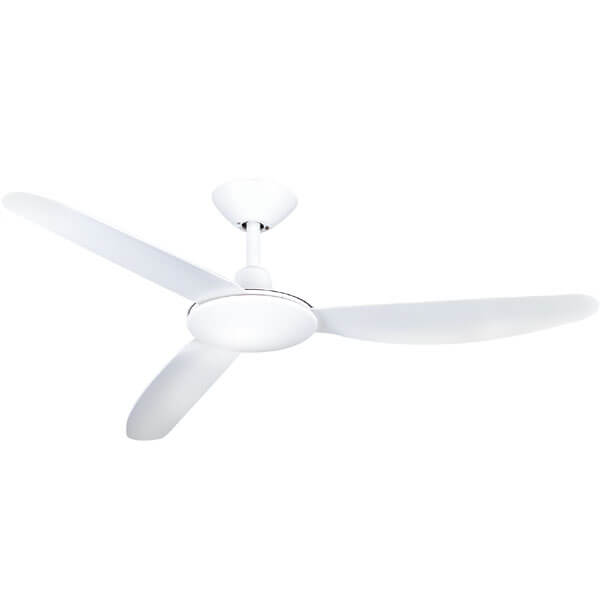 Polar V2 DC Ceiling Fan - White 56" (Remote and Wall Control)