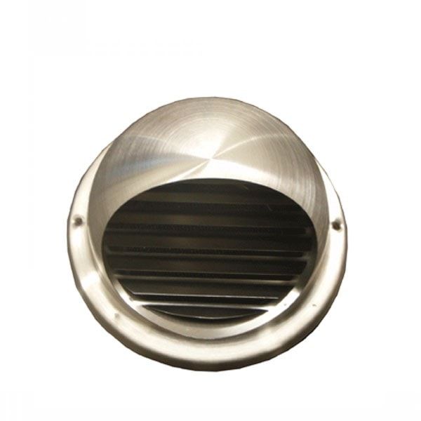 Dome Vent Stainless Steel 200mm with Cinder Mesh