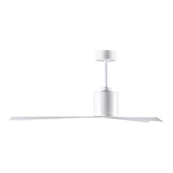 Atlas Eliza DC Ceiling Fan with Remote - Gloss White 56"