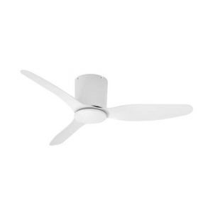 Fanco Studio DC Low Profile Ceiling Fan with Wall Control - White 48"
